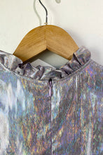 Batsheva Silver Iridescent Dress