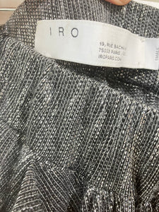 Iro Metallic Silver Pants