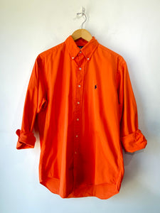 Ralph Lauren Orange Button Down