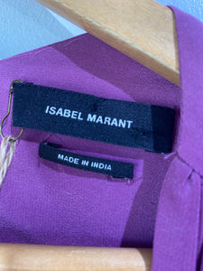 Isabel Marant Lavender Silk Blouse