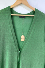 Y's Yohji Yamamoto Green Long Cardigan