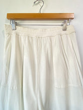 White Cotton Drop Crotch Pants