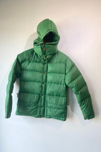 Vintage Camp 7 Green Puffer Jacket