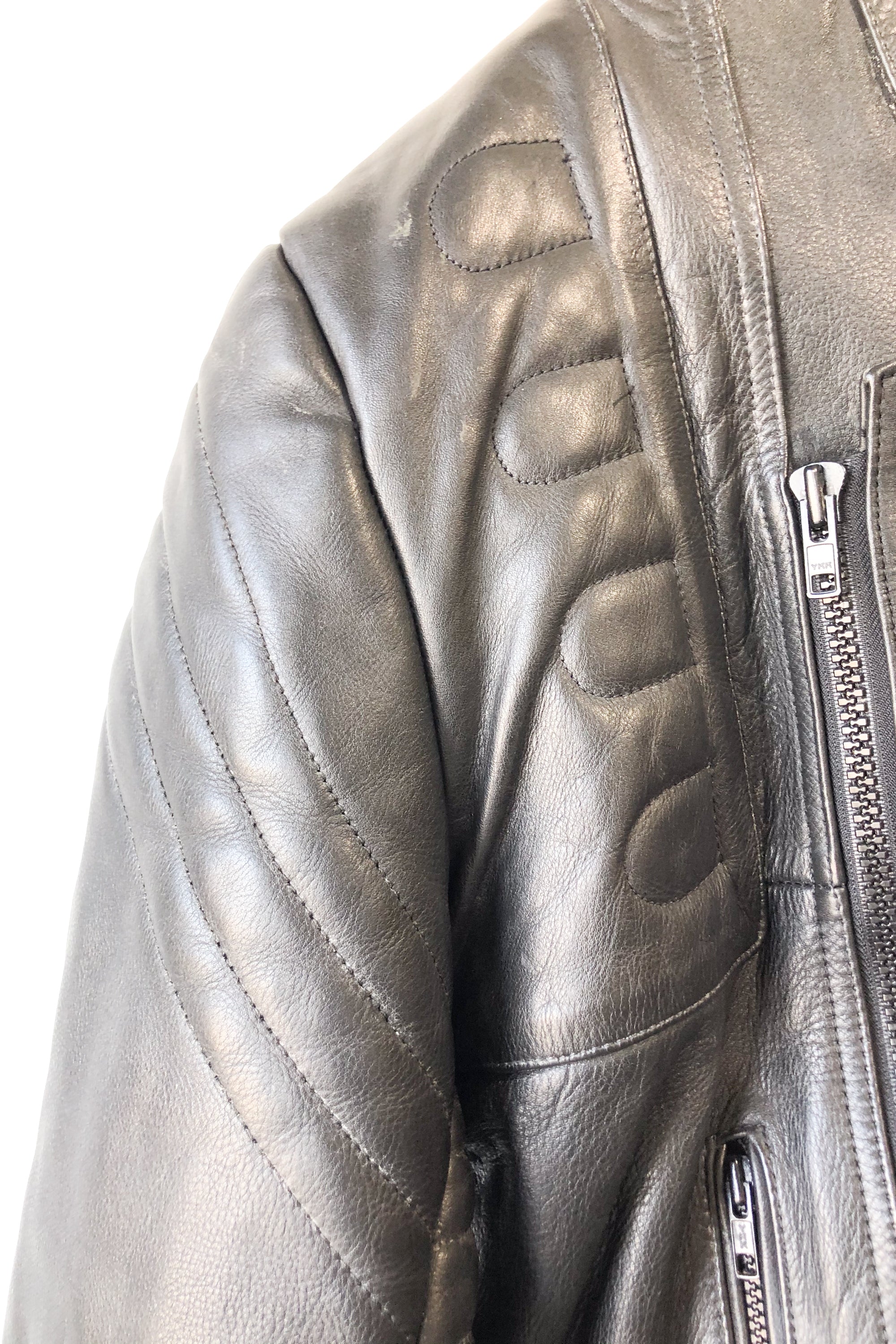 Vintage First Genuine Leather Miss Piggy Moto Jacket – The