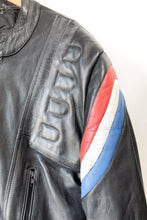 Vintage First Genuine Leather Miss Piggy Moto Jacket