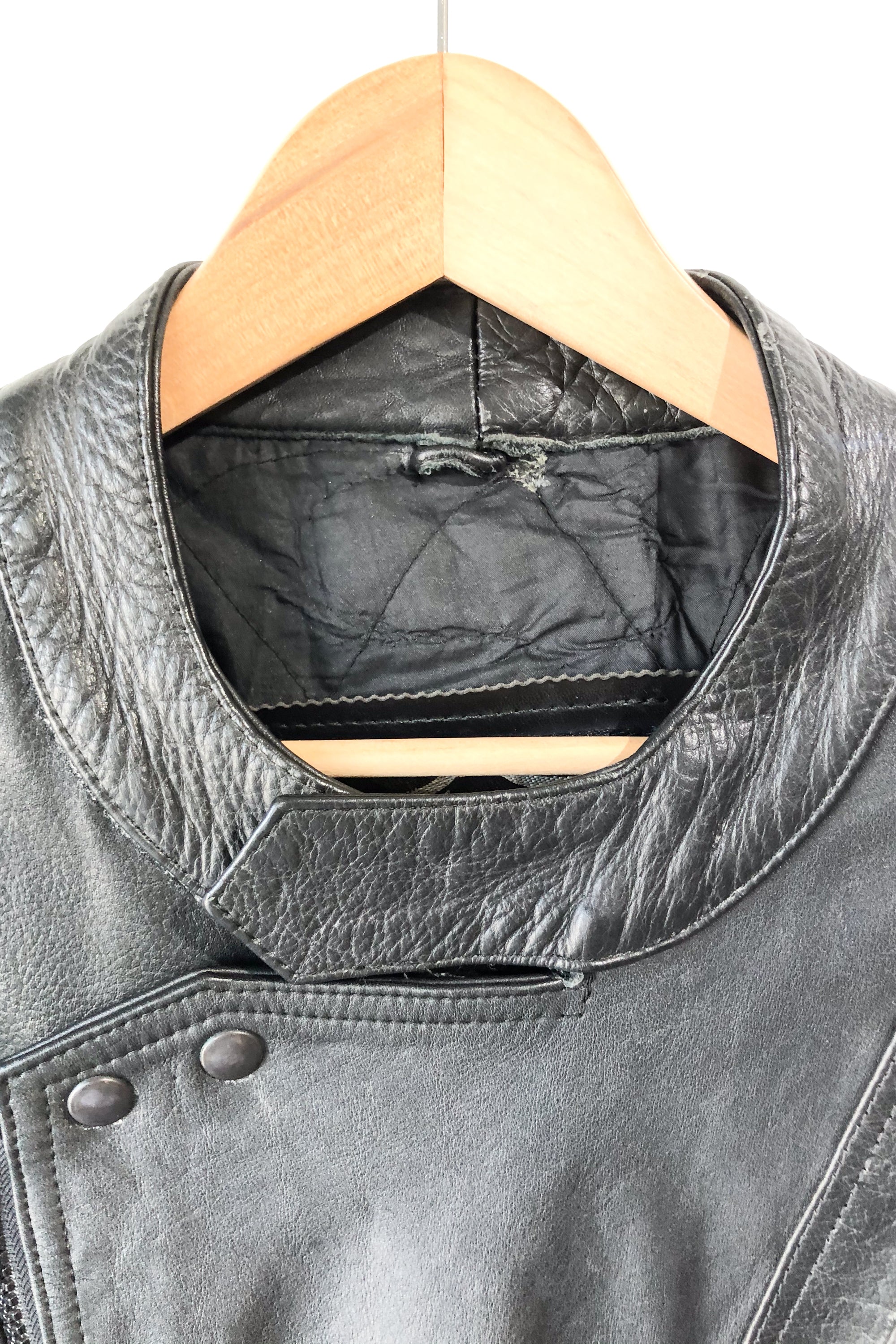 Vintage First Genuine Leather Miss Piggy Moto Jacket – The