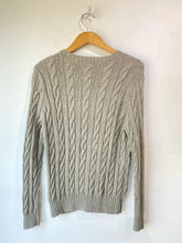 Vintage Polo Ralph Lauren Grey Cable Knit Sweater