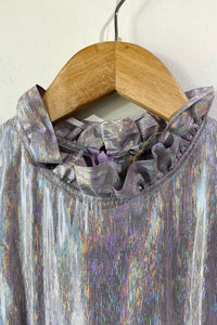 Batsheva Silver Iridescent Dress