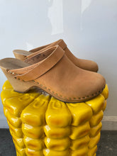 Isabel Marant Tan Wooden Clogs