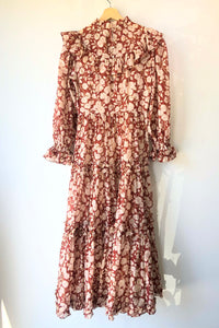 NWT Doen Floral Ruffle Dress