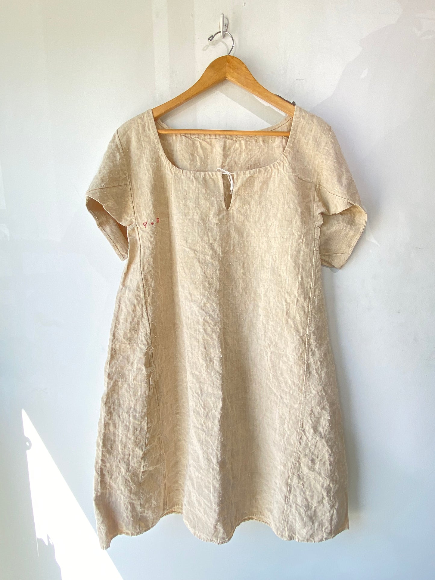 victorian linen dress Forest Green Victorian Linen Dress allthebeautifullinen