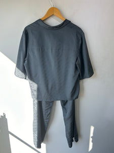 Sally Lapointe Grey Silk Set