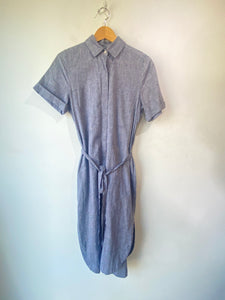 Trovata Birds of Paradise Chambray Dress