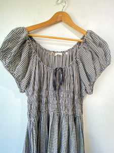 Doen La Maddalena Gingham Dress