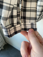 Vintage Lloyd Williams Plaid Bow Blouse