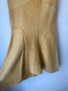 Vintage Buckskin Leather Dress