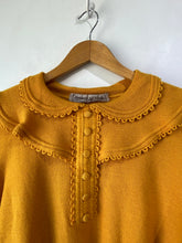 Vintage Chaumiere aux Tricots Mustard Sweater