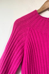 Dosa Hot Pink Alpaca Sweater