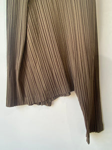 Vintage Issey Miyake Brown Pleated Pants