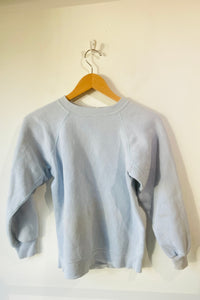 Vintage Mickey Mouse Light Blue Sweatshirt