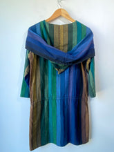 Vintage Rare Kenzo Striped Dress with Hood