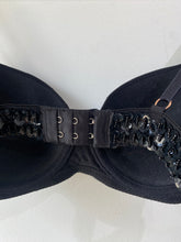 Vintage Qiaoski Black Beaded Bra