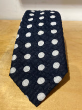 Alexander Olch Black and White Polka Dot Tie