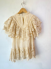 Sea New York Cream Eyelet Ruffle Top