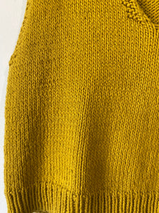 Mustard Yellow Sweater Vest