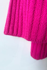 Dosa Hot Pink Alpaca Sweater