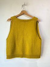 Mustard Yellow Sweater Vest