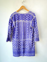 Isabel Marant Etoile Blue Caftan Mini Dress