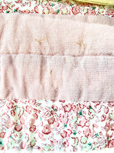 Vintage Pink and Blue Quilted Jacket