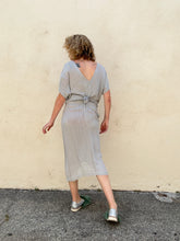 Vintage Issey Miyake Grey Linen Skirt Set