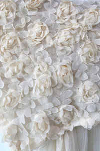 Groupie Couture Cream Tulle Veil Wrap Scarf