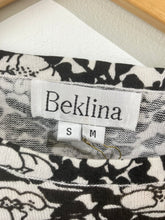 Beklina Black & White Skirt Set