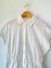 Natalie Martin White Eyelet Lace Dress