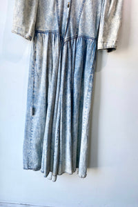 Vintage Carol Andersson Acid Was 80s Denim Dress