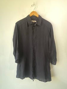 Damir Doma Black Linen Top