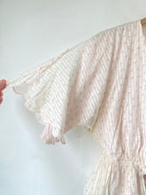 Vintage Pink Floral Bed Jacket