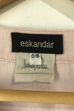 Eskandar Pink Linen Top