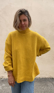 6397 Yellow Wool Sweater
