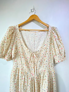 Doen Cream Floral Prairie Dress