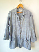 Flax Chambray Linen Jacket