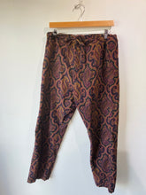 Smock Earth Toned Paisley Cords