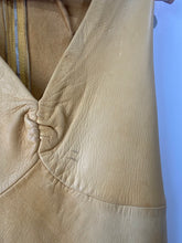 Vintage Buckskin Leather Dress