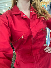 Vintage Walls Master Made Red Coveralls 36 Tall