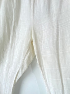 Dosa White Cotton Bloomers