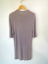 Vintage Giorgio Armani Striped Shirt Dress