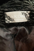 Nicowa Black Faux Fur Black Jacket